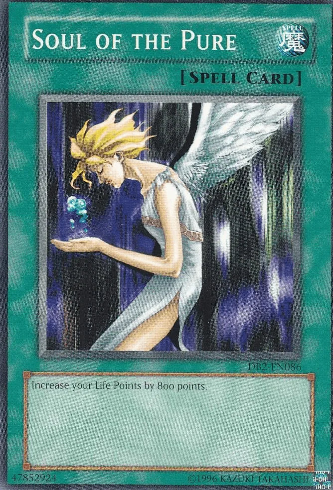 Common, Dark Beginning 2, Normal Spell, Spell, Unlimited Soul of the Pure [DB2-EN086] Common - Trading Card World