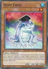1st Edition, Aqua, Common, Effect Monster, Structure Deck: Freezing Chains, Water Dupe Frog [SDFC-EN022] Common - Trading Card World