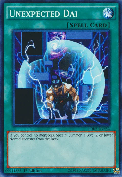 1st Edition, Common, Legendary Decks II, Normal Spell, Spell, Unlimited Unexpected Dai [LDK2-ENK32] Common - Trading Card World