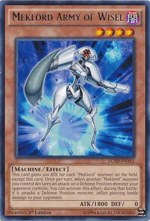 1st Edition, Dark, Effect Monster, Legendary Collection 5D's, Machine, Rare Meklord Army of Wisel [LC5D-EN163] Rare - Trading Card World