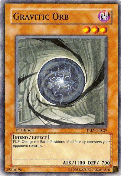 1st Edition, Common, Dark, Effect Monster, Fiend, Tactical Evolution, Unlimited Gravitic Orb [TAEV-EN029] Common - Trading Card World