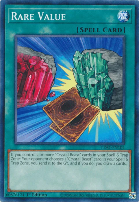 1st Edition, Common, Legendary Duelists: Season 1, Normal Spell, Spell Rare Value [LDS1-EN104] Common - Trading Card World