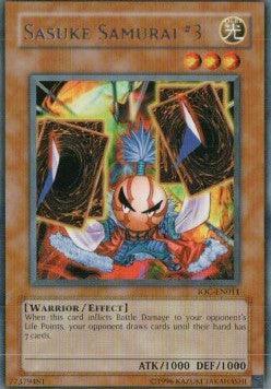 Effect Monster, Invasion of Chaos, Light, Rare, Unlimited, Warrior Sasuke Samurai #3 [IOC-EN011] Rare - Trading Card World