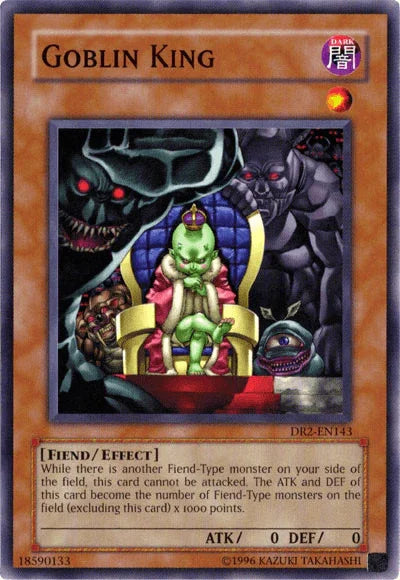 Common, Dark, Dark Revelation Volume 2, Effect Monster, Fiend, Unlimited Goblin King [DR2-EN143] Common - Trading Card World