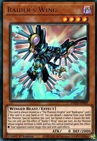 1st Edition, Dark, Effect Monster, Phantom Rage, Ultra Rare, Winged Beast Raider's Wing [PHRA-EN001] Ultra Rare - Trading Card World