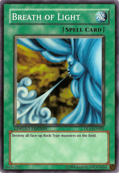 Duelist League Promo, Limited, Normal Spell, Spell, Super Rare Breath of Light [DL10-EN001] Super Rare - Trading Card World