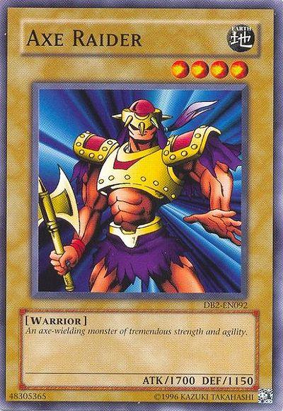 Common, Dark Beginning 2, Earth, Normal Monster, Unlimited, Warrior Axe Raider [DB2-EN092] Common - Trading Card World