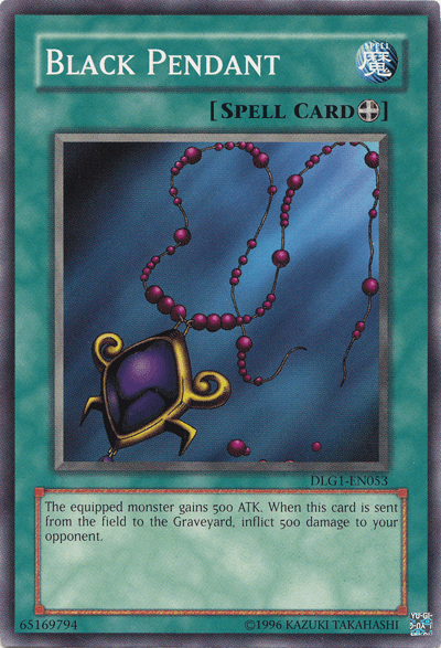 Common, Dark Legends, Equip Spell, Spell, Unlimited Black Pendant [DLG1-EN053] Common - Trading Card World