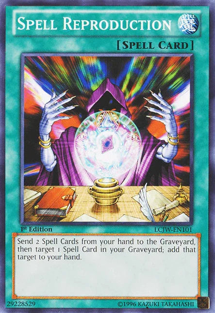 1st Edition, Common, Legendary Collection 4: Joey's World, Normal Spell, Spell Spell Reproduction [LCJW-EN101] Common - Trading Card World