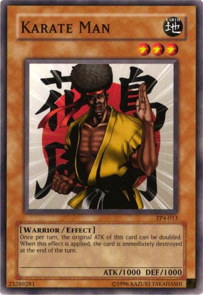 Common, Earth, Effect Monster, Tournament Pack 4, Unlimited, Warrior Karate Man [TP4-013] Common - Trading Card World