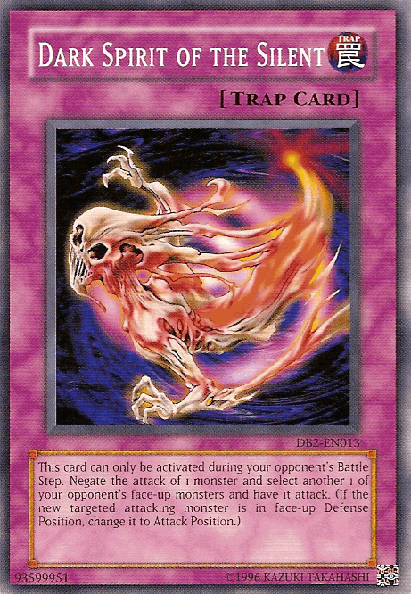 Common, Dark Beginning 2, Normal Trap, Trap, Unlimited Dark Spirit of the Silent [DB2-EN013] Common - Trading Card World
