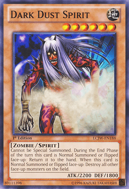 1st Edition, Common, Earth, Legendary Collection 4: Joey's World, Spirit Monster, Zombie Dark Dust Spirit [LCJW-EN188] Common - Trading Card World