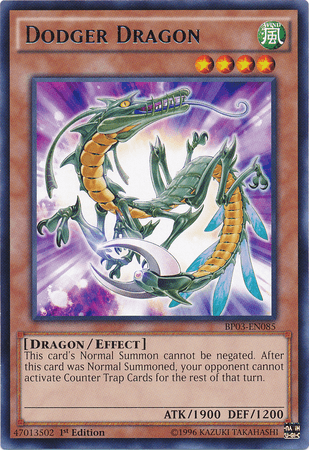 1st Edition, Battle Pack 3: Monster League, Dragon, Effect Monster, Rare, Wind Dodger Dragon [BP03-EN085] Rare - Trading Card World