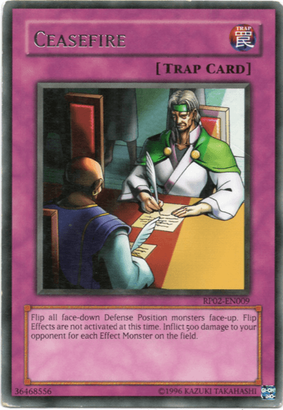 Normal Trap, Rare, Retro Pack 2, Trap, Unlimited Ceasefire [RP02-EN009] Rare - Trading Card World