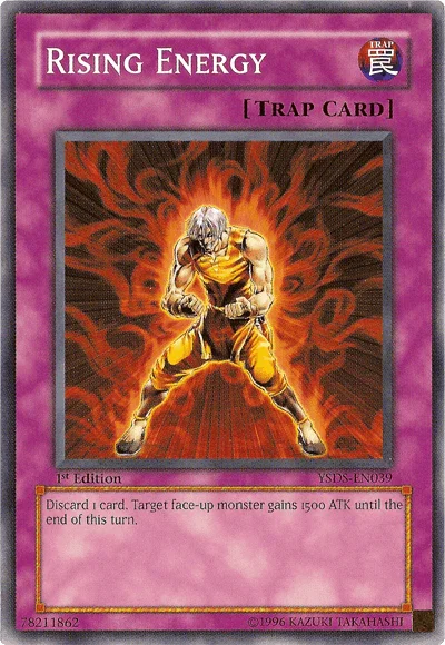 1st Edition, Common, Normal Trap, Starter Deck: Syrus Truesdale, Trap, Unlimited Rising Energy [YSDS-EN039] Common - Trading Card World