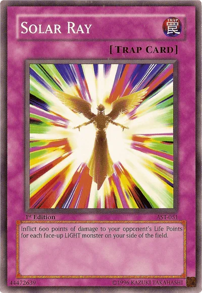 1st Edition, Ancient Sanctuary, Common, Normal Trap, Trap, Unlimited Solar Ray [AST-051] Common - Trading Card World