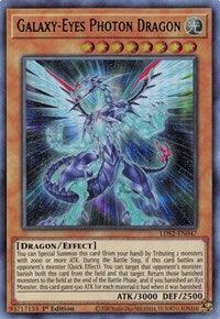 1st Edition, Dragon, Effect Monster, Legendary Duelists: Season 2, Light, Ultra Rare Galaxy-Eyes Photon Dragon (Green) [LDS2-EN047] Ultra Rare - Trading Card World