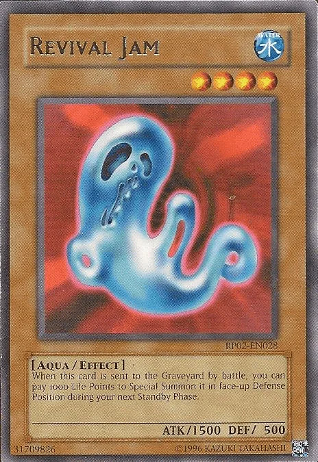 Aqua, Effect Monster, Rare, Retro Pack 2, Unlimited, Water Revival Jam [RP02-EN028] Rare - Trading Card World