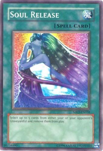 Common, Metal Raiders, Normal Spell, Spell, Unlimited Soul Release [MRD-EN058] Common - Trading Card World