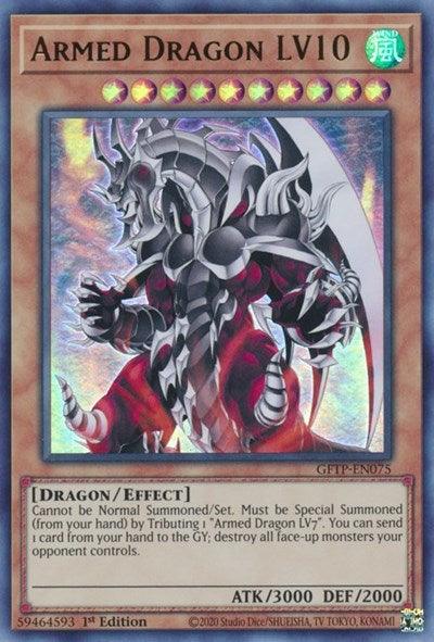 1st Edition, Dragon, Effect Monster, Ghosts from the Past, Ultra Rare, Wind Armed Dragon LV10 [GFTP-EN075] Ultra Rare - Trading Card World