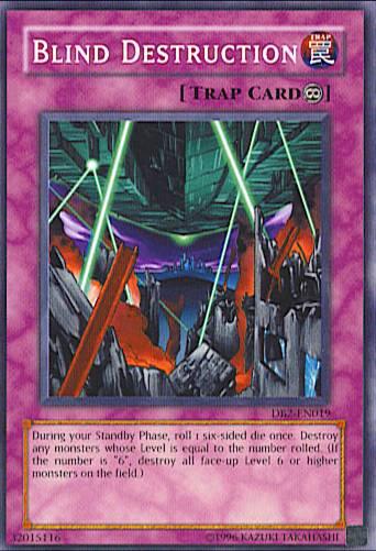 Common, Continuous Trap, Dark Beginning 2, Trap, Unlimited Blind Destruction [DB2-EN019] Common - Trading Card World