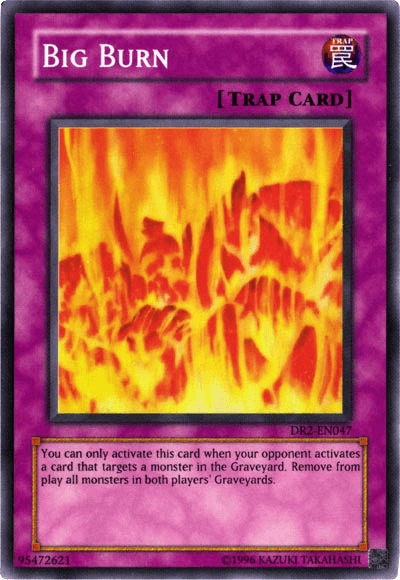 Dark Revelation Volume 2, Normal Trap, Super Rare, Trap, Unlimited Big Burn [DR2-EN047] Super Rare - Trading Card World