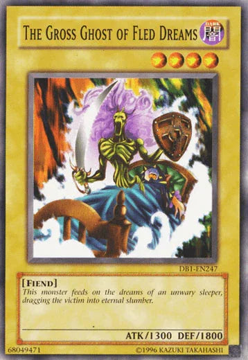 Common, Dark, Dark Beginning 1, Fiend, Normal Monster, Unlimited The Gross Ghost of Fled Dreams [DB1-EN247] Common - Trading Card World