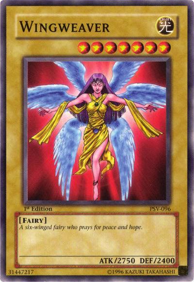 1st Edition, Common, Fairy, Light, Normal Monster, Pharaoh's Servant, Unlimited Wingweaver [PSV-096] Common - Trading Card World