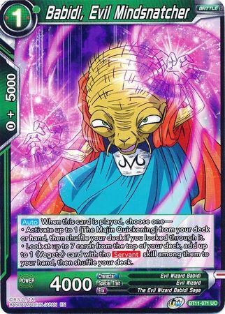 Babidi, Evil Mindsnatcher (BT11-071) [Vermilion Bloodline]