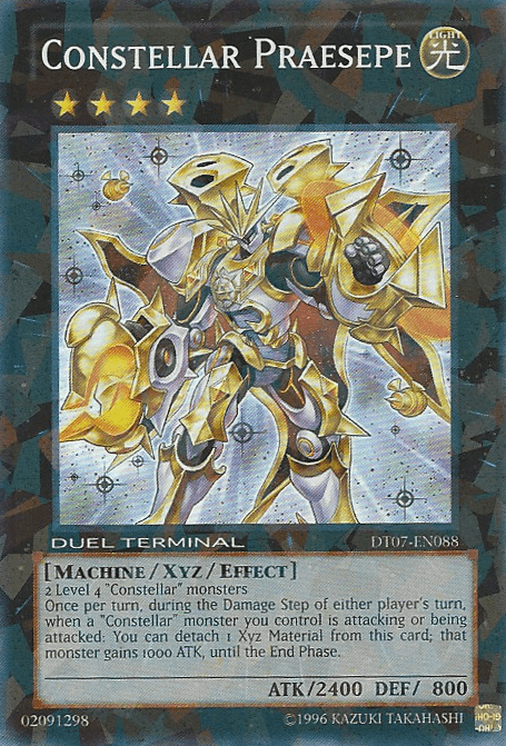 Duel Terminal 7, Light, Limited, Machine, Super Rare, Xyz/Effect Monster Constellar Praesepe [DT07-EN088] Super Rare - Trading Card World