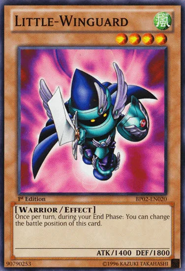 1st Edition, Battle Pack 2: War of the Giants, Effect Monster, Mosaic Rare, Unlimited, Warrior, Wind Little-Winguard [BP02-EN020] Mosaic Rare - Trading Card World