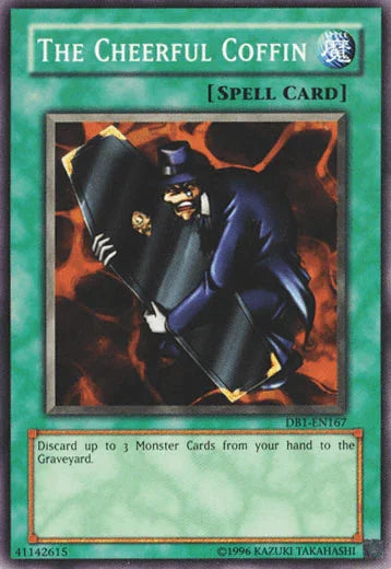 Common, Dark Beginning 1, Normal Spell, Spell, Unlimited The Cheerful Coffin [DB1-EN167] Common - Trading Card World