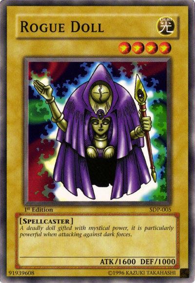 1st Edition, Common, Light, Normal Monster, Spellcaster, Starter Deck: Pegasus, Unlimited Rogue Doll [SDP-005] Common - Trading Card World