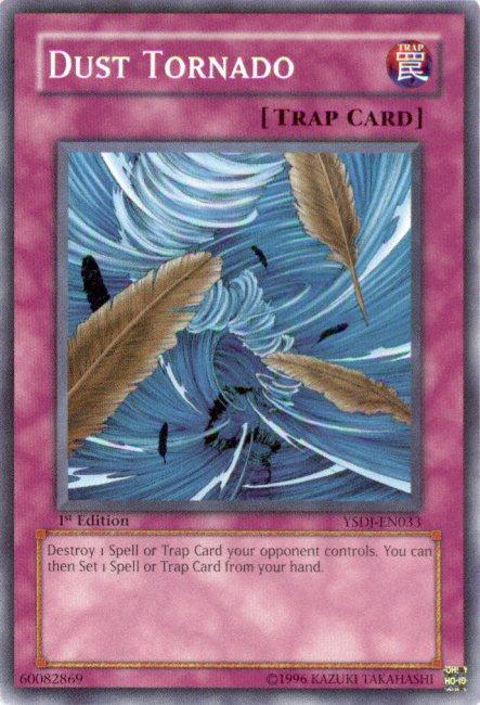 1st Edition, Common, Normal Trap, Starter Deck: Jaden Yuki, Trap, Unlimited Dust Tornado [YSDJ-EN033] Common - Trading Card World