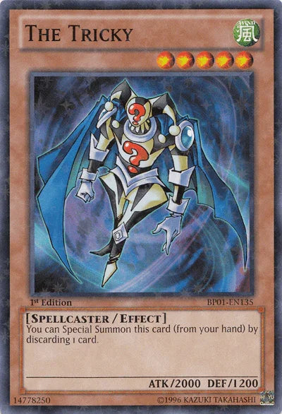 1st Edition, Battle Pack: Epic Dawn, Effect Monster, Spellcaster, Starfoil Rare, Unlimited, Wind The Tricky [BP01-EN135] Starfoil Rare - Trading Card World