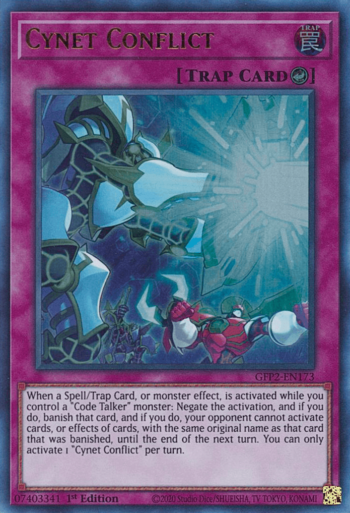 1st Edition, Counter Trap, Ghosts From the Past: The 2nd Haunting, Trap, Ultra Rare Cynet Conflict [GFP2-EN173] Ultra Rare - Trading Card World