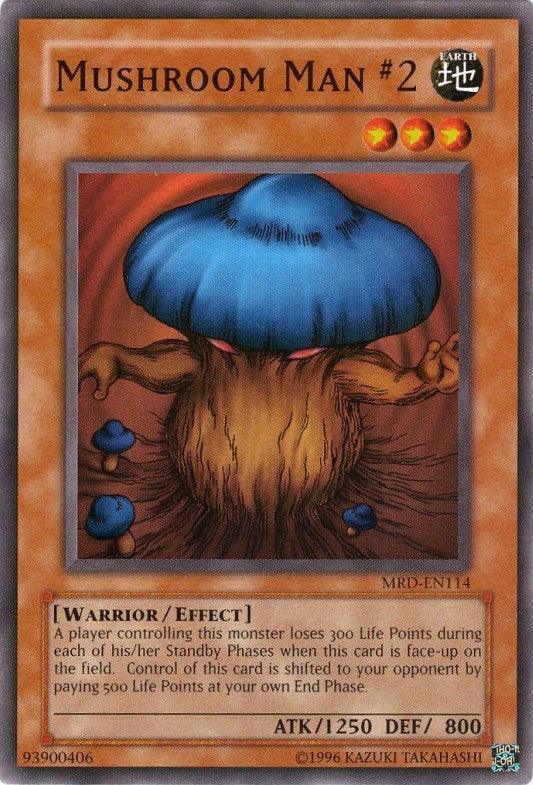 Common, Earth, Effect Monster, Metal Raiders, Unlimited, Warrior Mushroom Man #2 [MRD-EN114] Common - Trading Card World