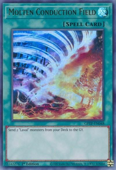 1st Edition, Ghosts from the Past, Normal Spell, Spell, Ultra Rare Molten Conduction Field [GFTP-EN048] Ultra Rare - Trading Card World