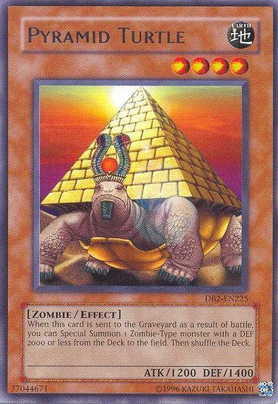 Dark Beginning 2, Earth, Effect Monster, Rare, Unlimited, Zombie Pyramid Turtle [DB2-EN225] Rare - Trading Card World
