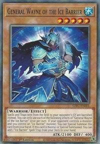 1st Edition, Common, Effect Monster, Structure Deck: Freezing Chains, Warrior, Water General Wayne of the Ice Barrier [SDFC-EN001] Common - Trading Card World