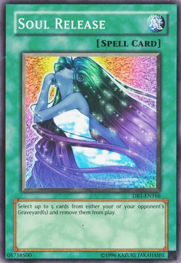Common, Dark Beginning 1, Normal Spell, Spell, Unlimited Soul Release [DB1-EN166] Common - Trading Card World