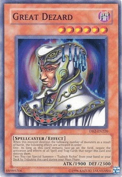 Dark, Dark Beginning 2, Effect Monster, Spellcaster, Super Rare, Unlimited Great Dezard [DB2-EN220] Super Rare - Trading Card World