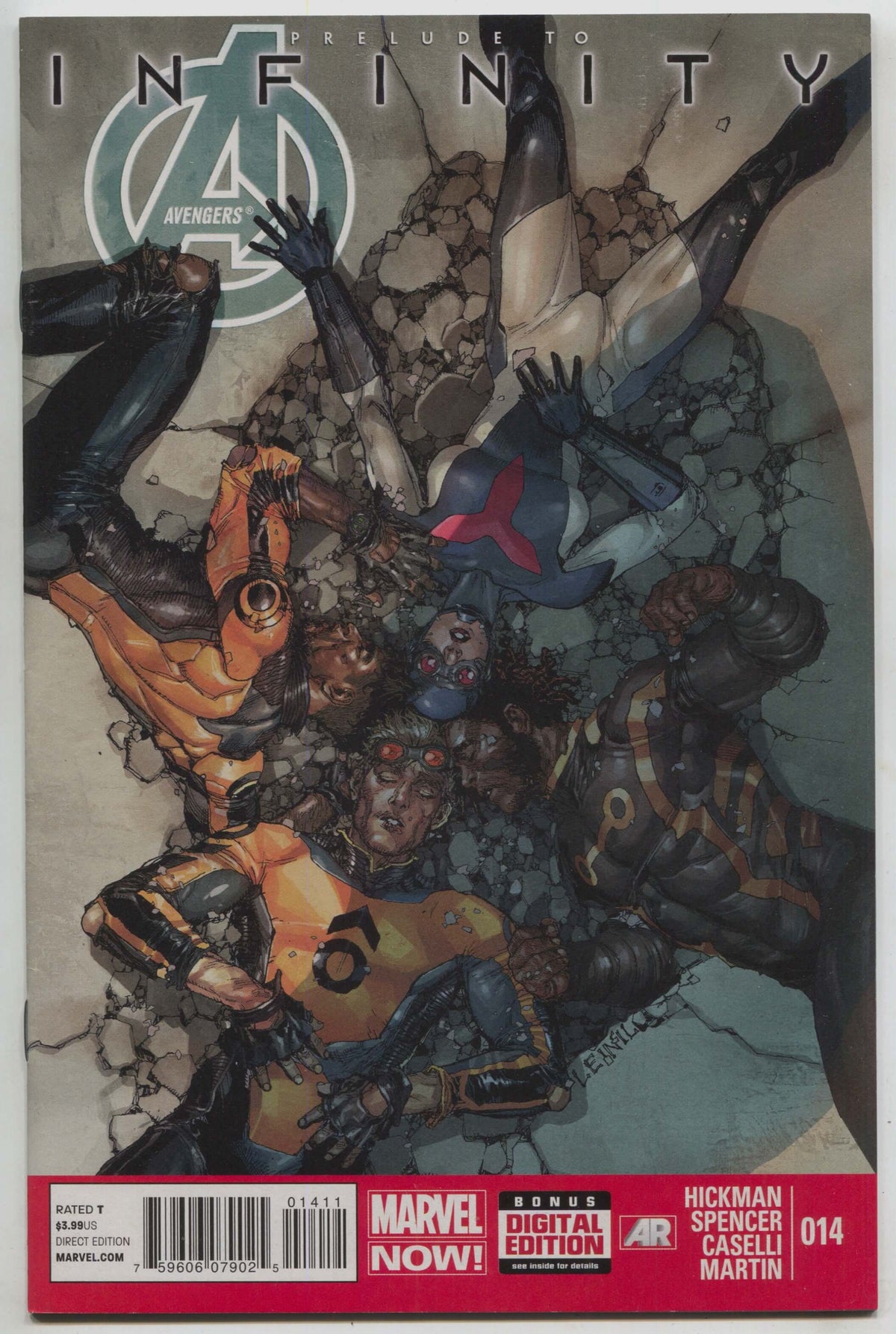 Avengers 14 A 5th Series Marvel 2013 NM Leinil Francis Yu