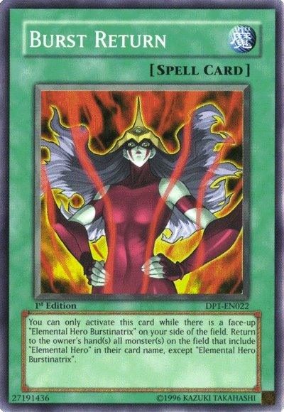 1st Edition, Duelist Pack 1: Jaden Yuki, Normal Spell, Spell, Super Rare, Unlimited Burst Return [DP1-EN022] Super Rare - Trading Card World