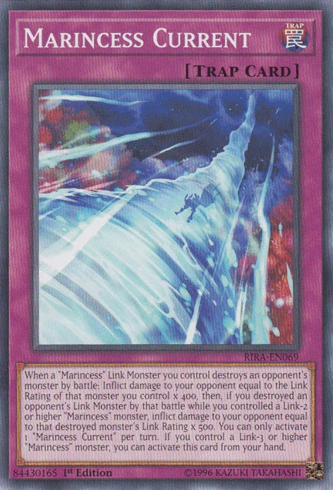 1st Edition, Common, Normal Trap, Rising Rampage, Trap, Unlimited Marincess Current [RIRA-EN069] Common - Trading Card World