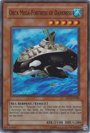 Effect Monster, Invasion of Chaos, Sea Serpent, Super Rare, Unlimited, Water Orca Mega-Fortress of Darkness [IOC-EN084] Super Rare - Trading Card World