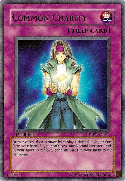 1st Edition, Normal Trap, Rare, Tactical Evolution, Trap, Unlimited Common Charity [TAEV-EN072] Rare - Trading Card World