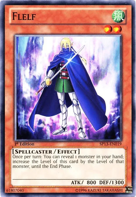 1st Edition, Common, Effect Monster, Spellcaster, Star Pack 2013, Unlimited, Wind Flelf [SP13-EN019] Common - Trading Card World