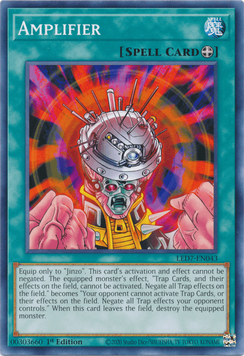 1st Edition, Common, Equip Spell, Legendary Duelists: Rage of Ra, Spell, Unlimited Amplifier [LED7-EN043] Common - Trading Card World