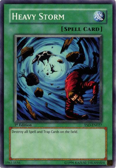 1st Edition, Common, Normal Spell, Spell, Starter Deck 2006, Unlimited Heavy Storm [YSD-EN027] Common - Trading Card World